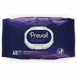 First Quality Personal Wipe Prevail Premium Soft Pack Aloe / Vitamin E / Chamomile Fresh Scent 48 Count, Count Of 1 (Pack Of 4)