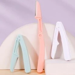 3pcs Portable Folding Eyebrow Trimmers Stainless Steel Shaving Knives For Beauty Tools Green 9 3pcs Portable Folding Eyebrow Trimmers Stainless Steel Shaving Knives For Beauty Tools Green -Cosmetics Promotion Store 936008840 max