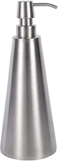 9.5*24.5cm Large Capacity Soap Dispenser Stainless Steel Liquid Soap Pump Dispenser For Bubble Bath Hand Soap For Kitchen And Bathroom -Cosmetics Promotion Store 943006670 max