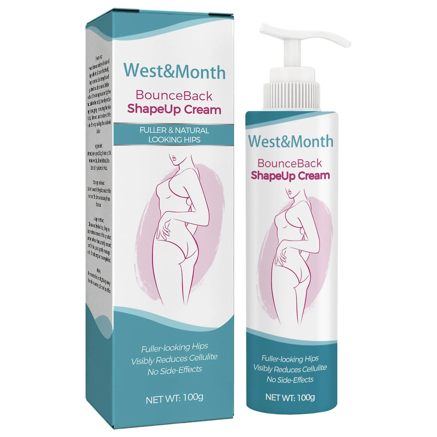 Hip Firming Lifting Cream Elasticity Plants Extract No Irritation Shaping Cream For Women Female Hips Massage 5 Hip Firming Lifting Cream Elasticity Plants Extract No Irritation Shaping Cream For Women Female Hips Massage - Image 5