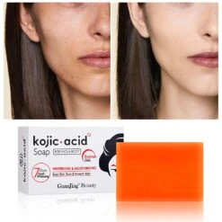 2pcs Skin Lightening Soap Kojic San Acid Whitening Deeply Clean