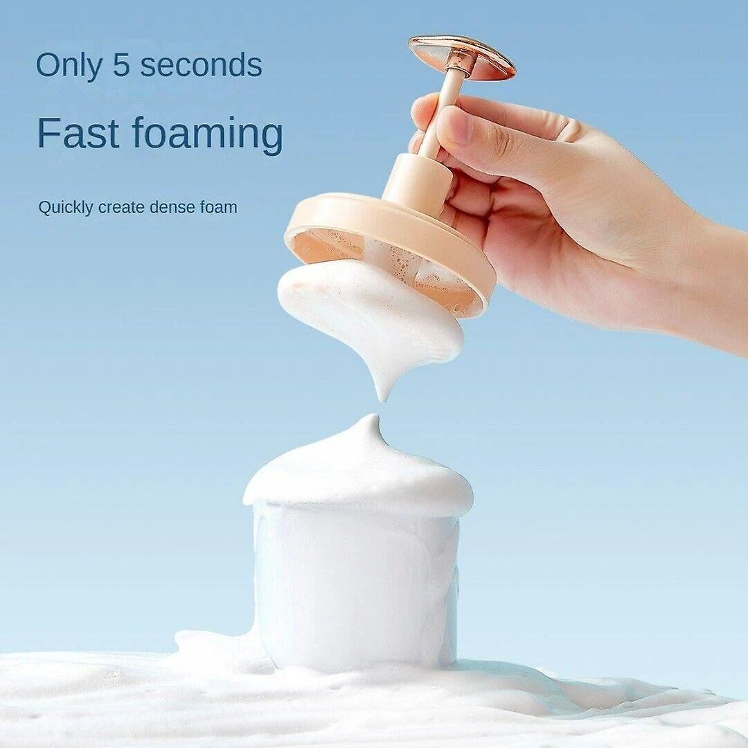 Bubbler Facial Cleanser Portable Shower Gel Shampoo Manual Press Type Bubbler Green 1 Bubbler Facial Cleanser Portable Shower Gel Shampoo Manual Press Type Bubbler Green