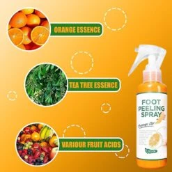 3pcs 100ml Foot Peeling Spray Natural Orange Essence Pedicure Foot Hand Dead Skin Exfoliator Whiten Foot Care Spray 8 3pcs 100ml Foot Peeling Spray Natural Orange Essence Pedicure Foot Hand Dead Skin Exfoliator Whiten Foot Care Spray -Cosmetics Promotion Store 962640971 max 2