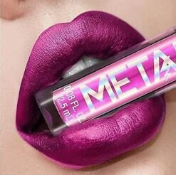 Metallic Liquid Lipstick Lip Color Non-stick Cup Lip Glaze Color Makeup, Pearl Beauty Makeup