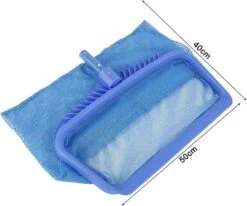 Fine Pool Landing Net Without Handle, Pool Cleaning Tool, Net Clean Leaves Surface Or Bottom 50x40 Cm -Cosmetics Promotion Store 978452255 max