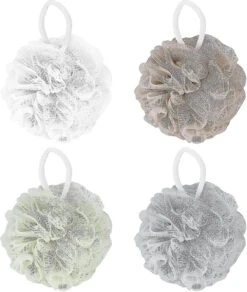 Bath Sponge Shower Puff,4 Packs Exfoliating Bath Shower Body Puff,Soft Loofah Gift -Cosmetics Promotion Store 983884611 max