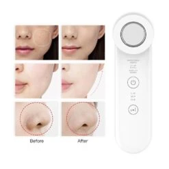 2023 Face Ultrasonic Ion Importing Vibration Massage Beauty Device