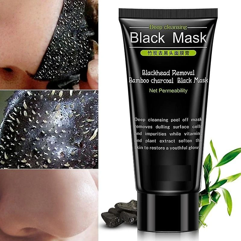 60g Black Head Remover Nose Black Mask Face Care Mud Acne Treatments Peel Off Mask Pore Strip Peel Mask Oil Control Skin Care 3 60g Black Head Remover Nose Black Mask Face Care Mud Acne Treatments Peel Off Mask Pore Strip Peel Mask Oil Control Skin Care - Image 3