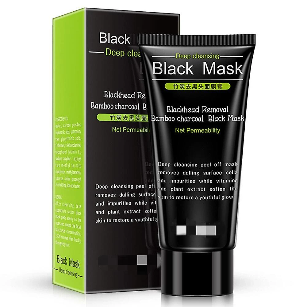 60g Black Head Remover Nose Black Mask Face Care Mud Acne Treatments Peel Off Mask Pore Strip Peel Mask Oil Control Skin Care 2 60g Black Head Remover Nose Black Mask Face Care Mud Acne Treatments Peel Off Mask Pore Strip Peel Mask Oil Control Skin Care - Image 2