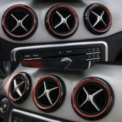 Car Air Condition Air Vent Outlet Ring Cover Trim Decoration For Mercedes A Class W176 13-18 B Clas -Cosmetics Promotion Store 995782110 max